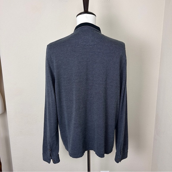 Ted Baker London Men’s Long Sleeve 3 Button down polo | Size 7 - Picture 6 of 11